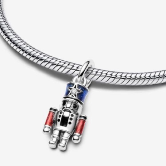 NWOT Moveable Nutcracker Christmas Dangle Charm Sterling Silver 925 - Picture 3 of 13
